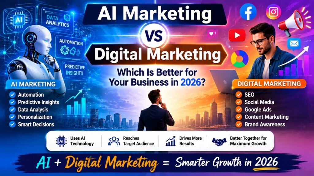 AI Marketing vs Digital Marketing